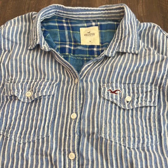 Striped Button Up - Picture 3 of 3